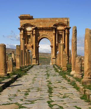 Batna Ruines Romaines Timgad