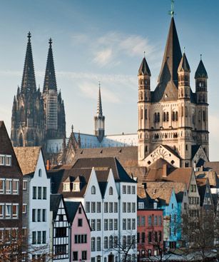 Cologne Cathedrale Eglise Grand Saint Martin