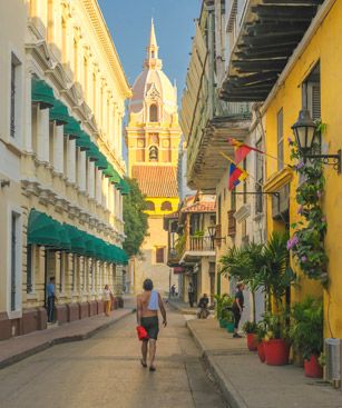 Cucuta Streets Cartagena Colombia