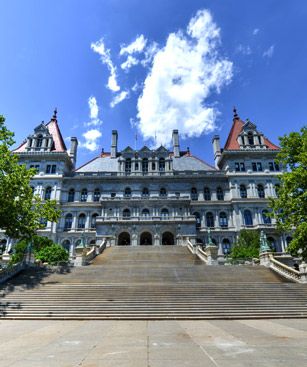 Albany Etats Unis Capitole Etat New York