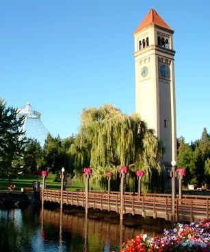 Spokane Tour Horloge Grand Nord