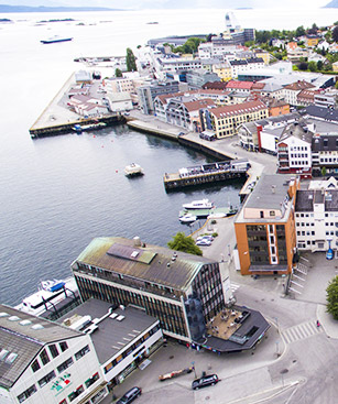 Molde Vue Aerienne