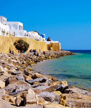 Hammamet Plage Rochers