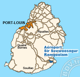 Plan de lAéroport Sir Seewoosagur Ramgoolam