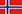 Drapeau Norvège